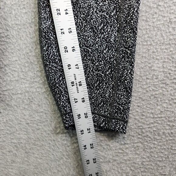 Athleta Leggings Womens MP Black Ultimate Stash Textured 7/8 Tight Pockets Run - Picture 11 of 13